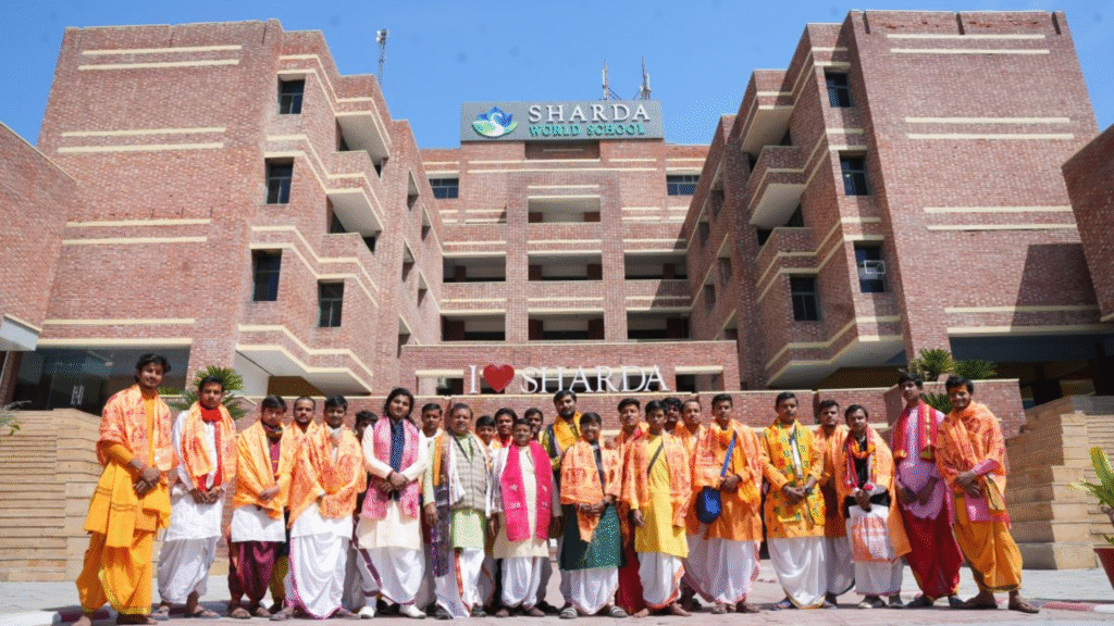 10 Best Schools in Agra for Academics 3 Sharda World School, Agra (Near Keetham Lake, Agra)
